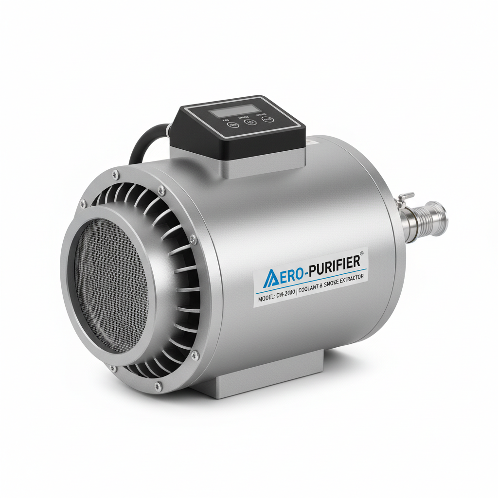 CNC Mist Collector — Centrifugal Filtration