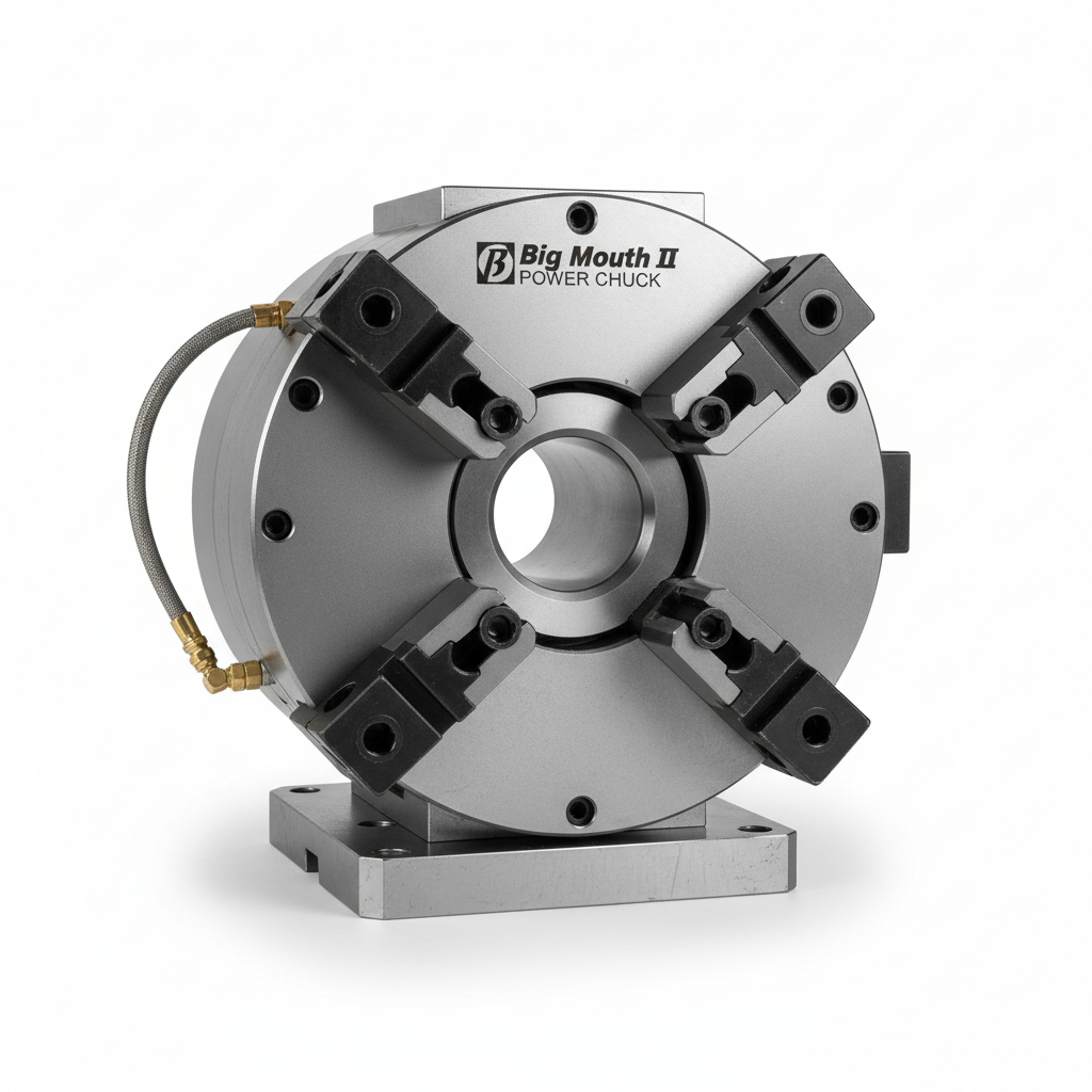 Big Mouth II Air Chuck — CNC Lathe
