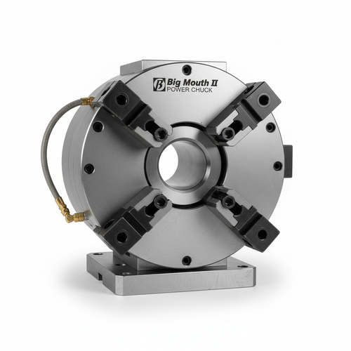 Big Mouth II Air Chuck — CNC Lathe