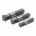Hardened steel square drive chuck key set for CNC lathe chucks